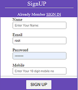 SIGNUP LOGIN PAGE IN PHP WITH DATABASE (MYSQL)