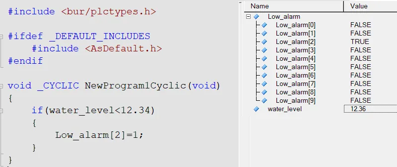 B&R Automation Studio IF ELSE Statement In C Programming