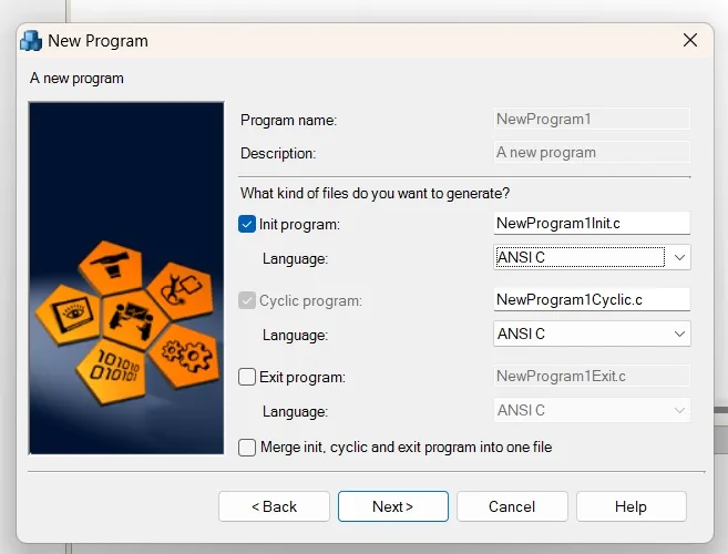 language as ansi c in program