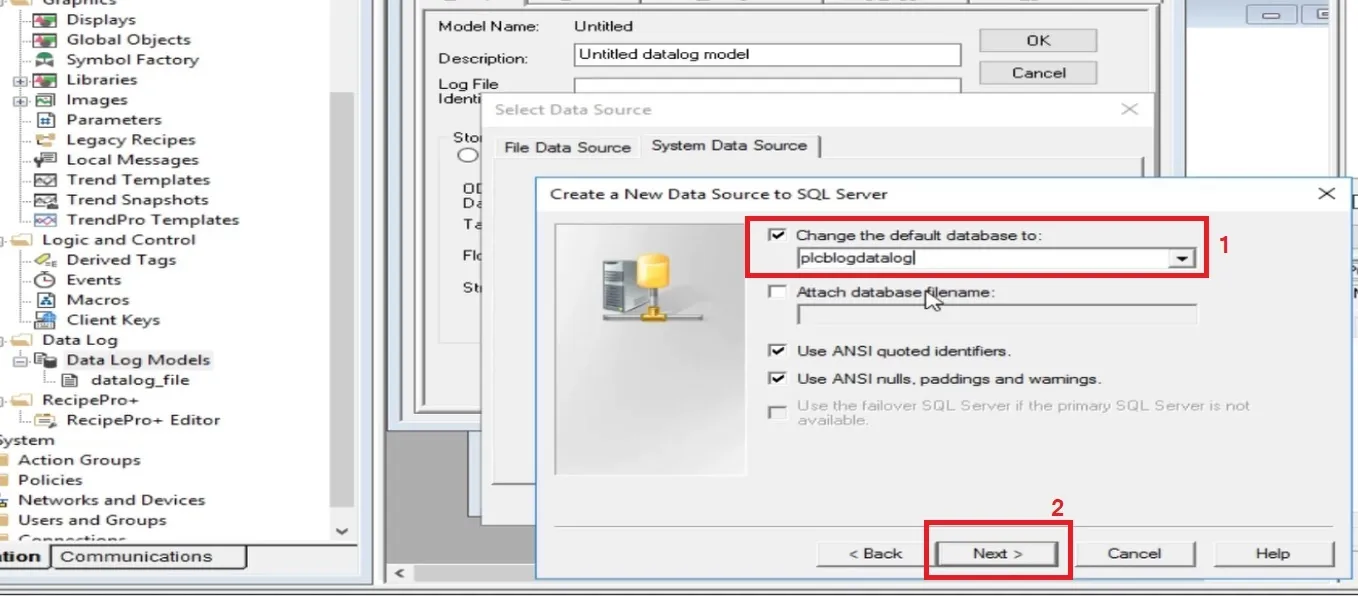 FactoryTalk View SE Data Logging in MS-SQL | Setup, Tips & Troubleshooting